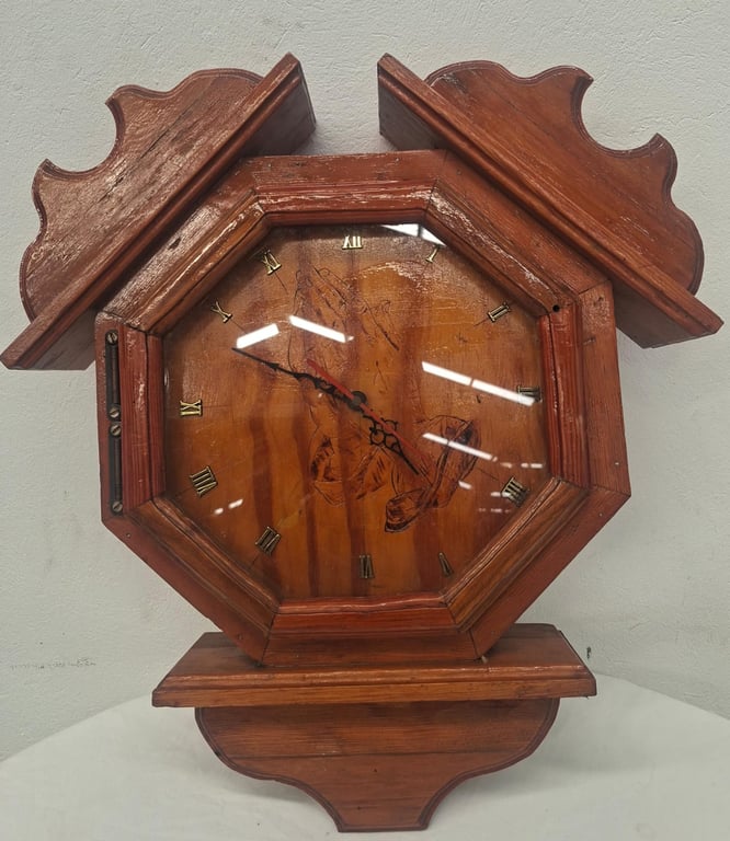 Wooden Wall Clock