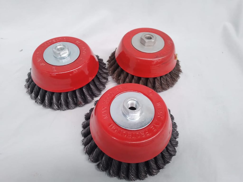Cup Brushes 6" 150 mm per piece
