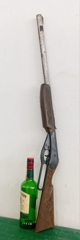 Vintage-Style Lever-Action Rifle