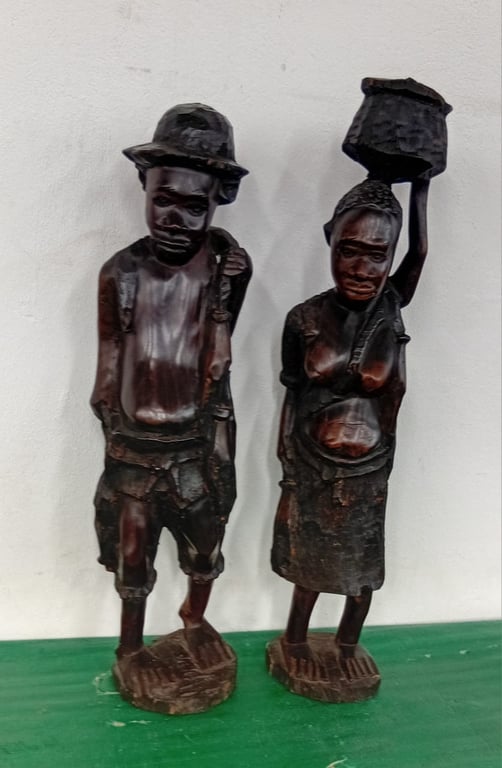 Hand-Carved Wooden Sculptures