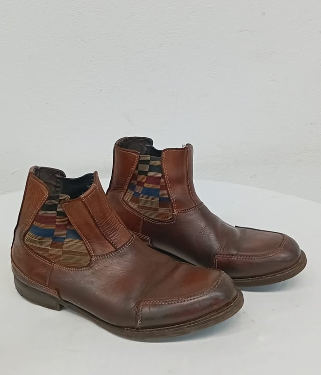 A Pair of brown leather boots