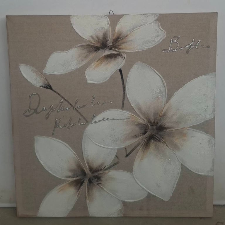 Decorative Foral Wall Art Canvas
