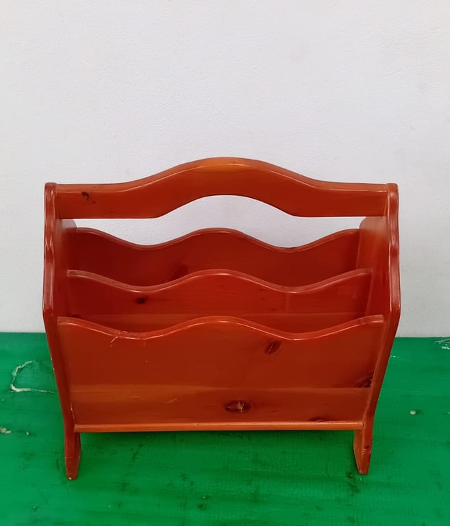 Vintage magazine rack