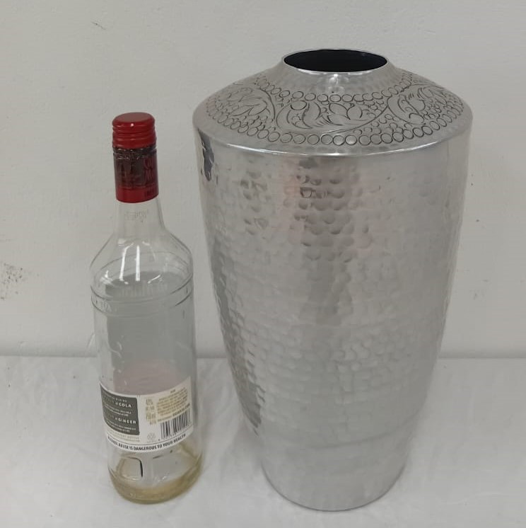 Decorative Metal Flower Vase