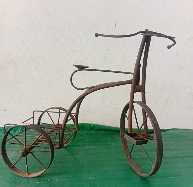 Steel Bicycle Ornament