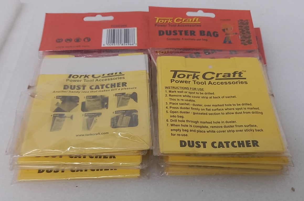 Tork Craft Dust Catcher – Power Tool Accessory (Pack of Units)