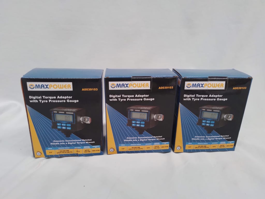 Digital Torque Adaptor per piece