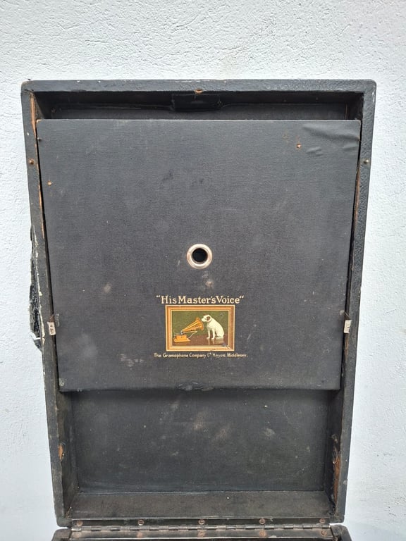 Portable Wind-Up Gramophone