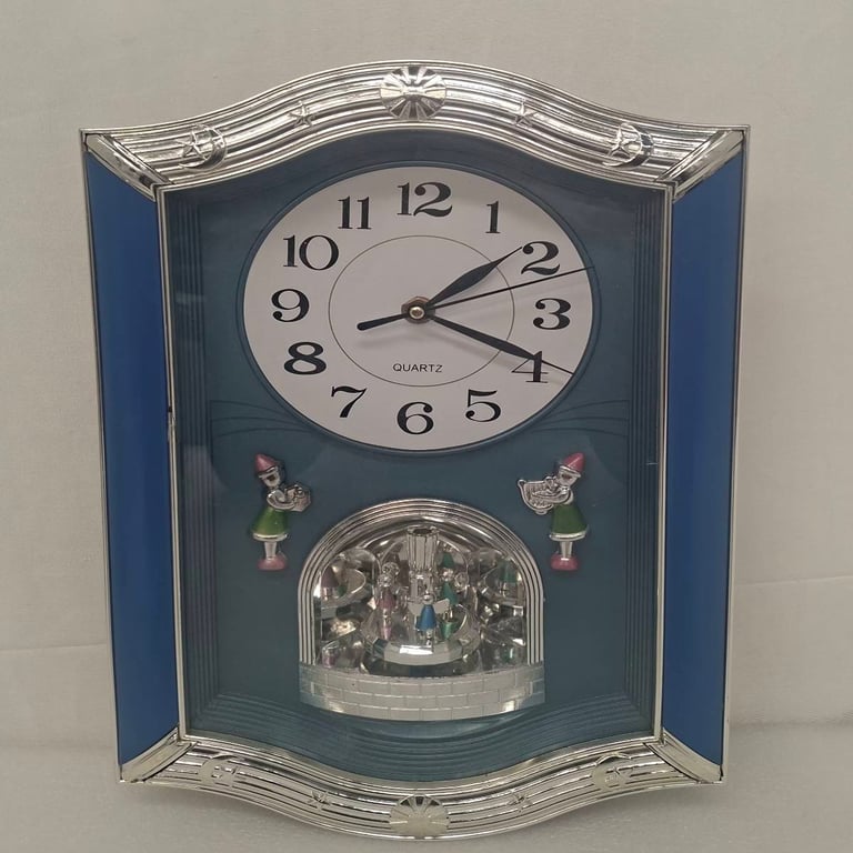 Decorative Wall Clock with Musical / Rotating Display