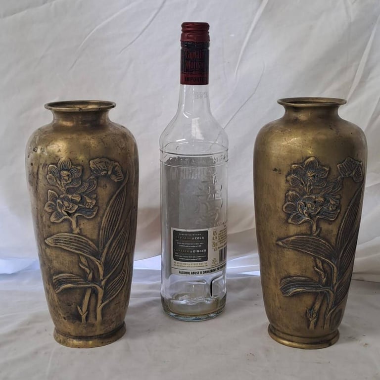 Collection Of Vintage Brass Items