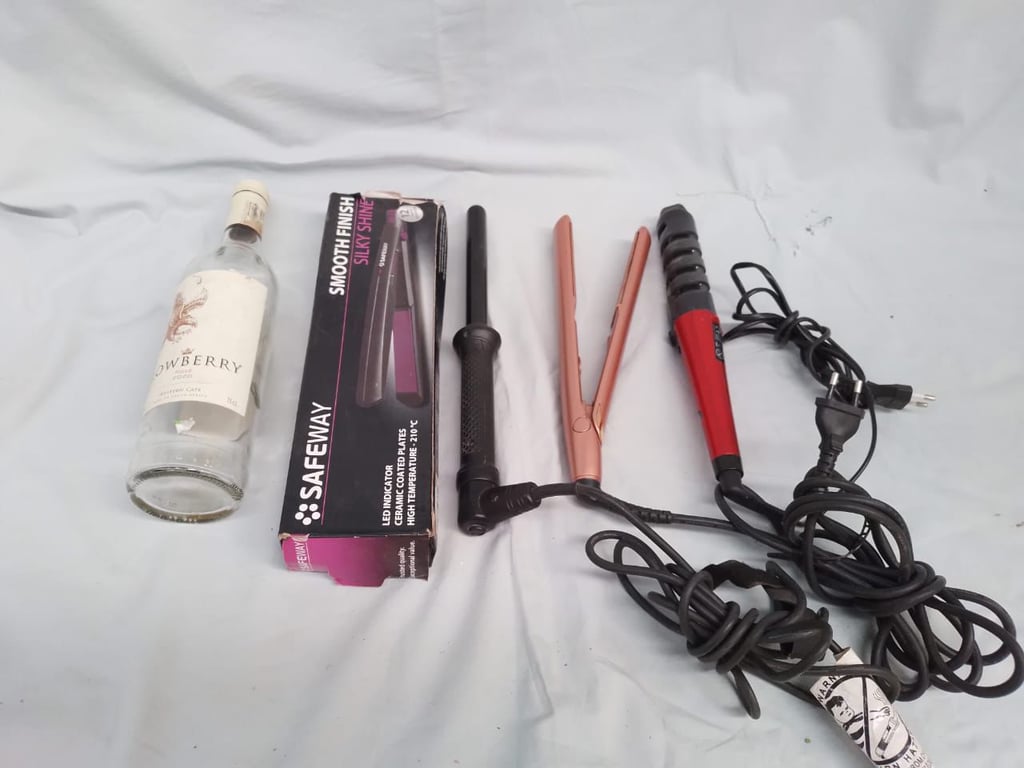 Electric Hair Curls & Comb