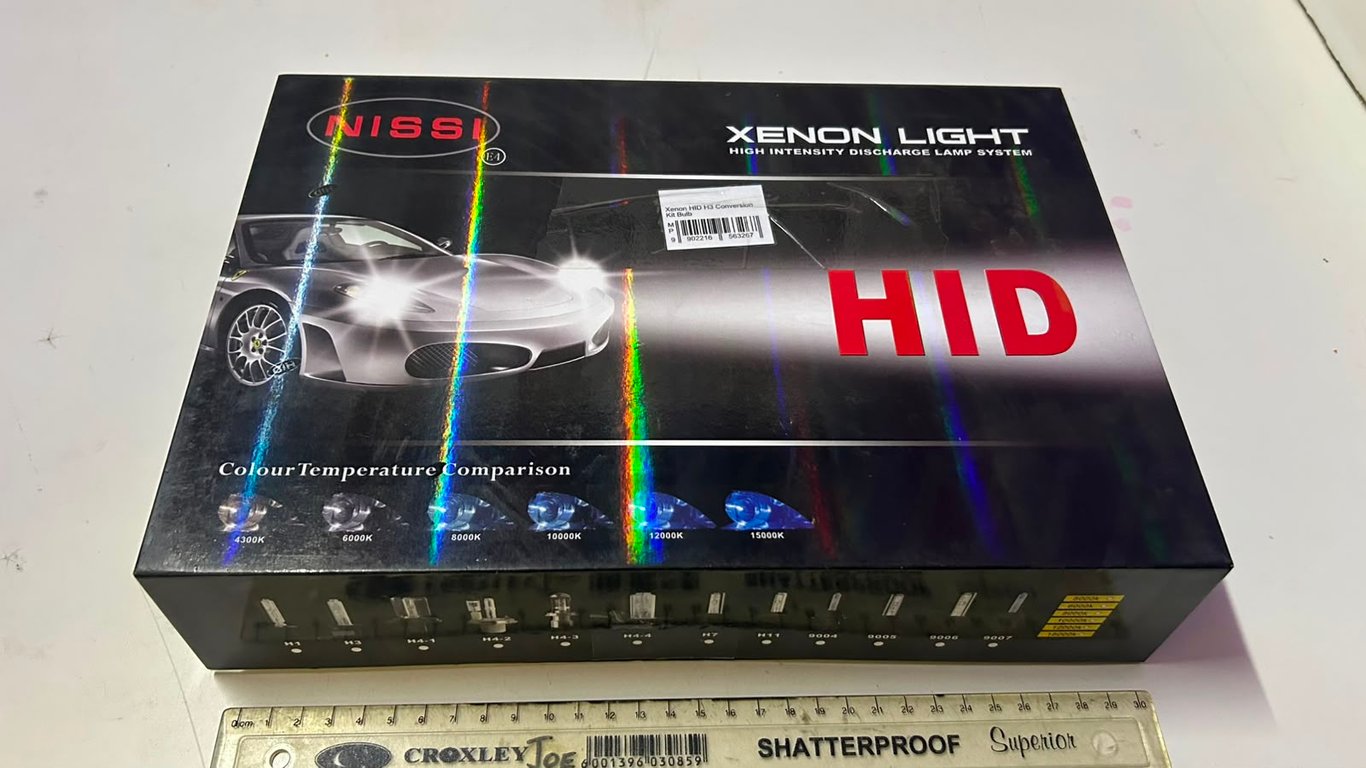 HID high intensity discharge xenon headlight conversion kit