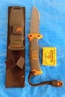 Gerber Bear Grylls Survivor Knife Straight/Serrated Blade