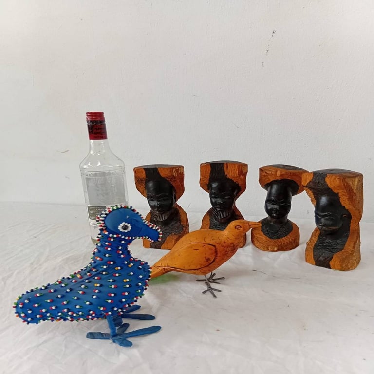 Joblot Of Wood Carvings