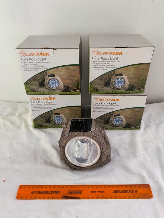 4 x Solar Rock Lights