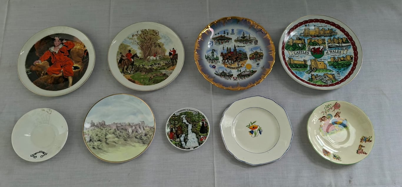 Collection of Decorative Collector Plates