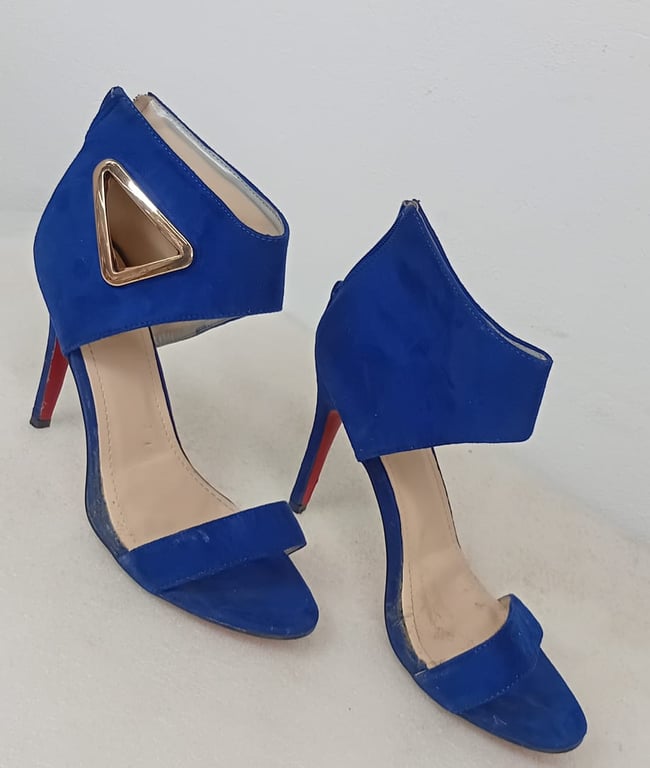 Women's High Heeled Sandals - Size 41