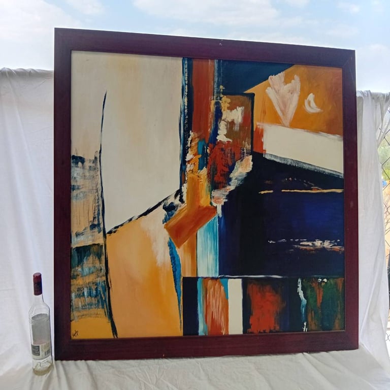 Framed Oil Painting