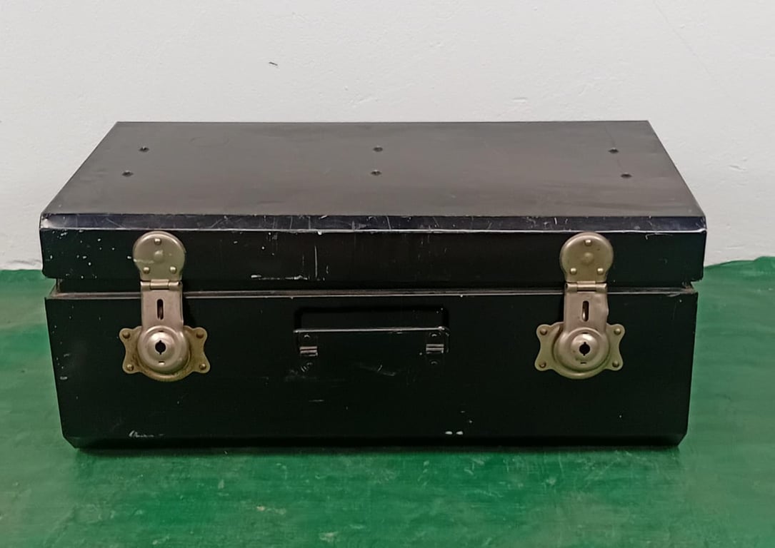 Vintage Metal Trunk