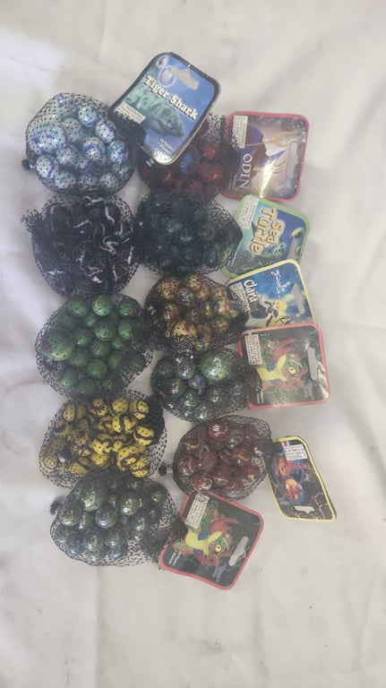 MB5-74 Character-Themed Marble/Stone Mesh Bags