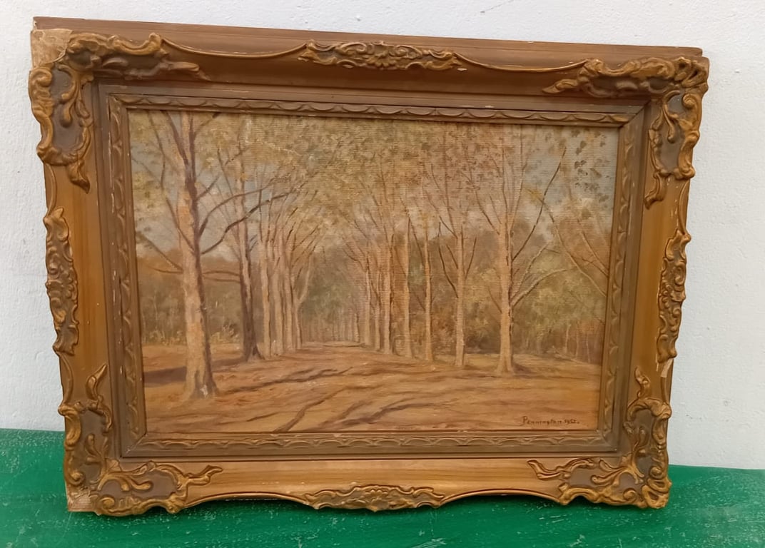 Vintage Framed Painting