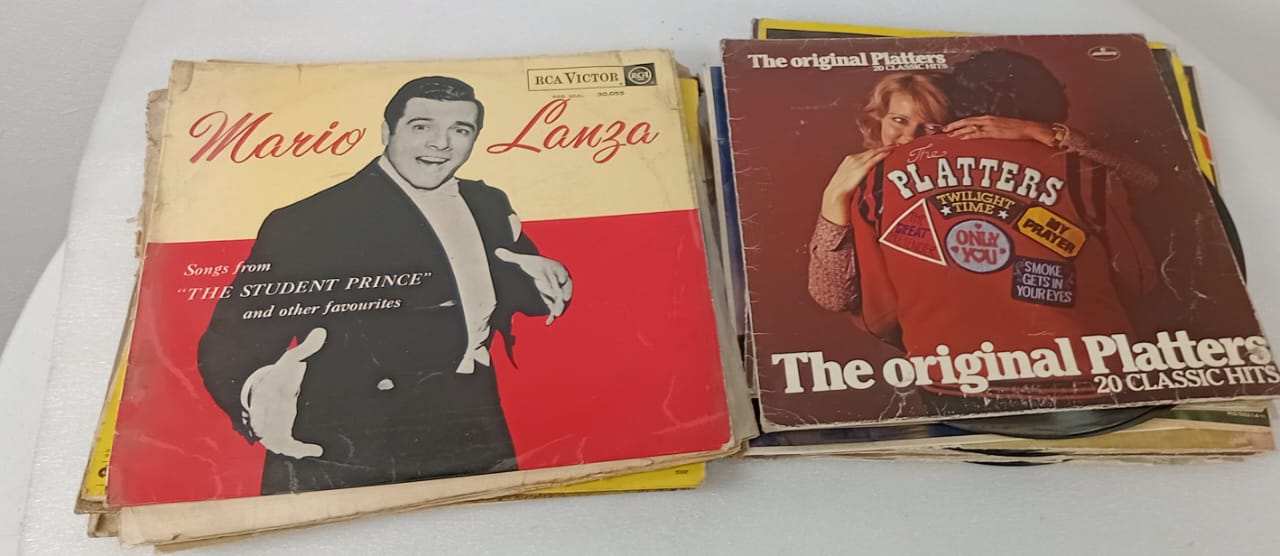 Collection Of Vinyl Records