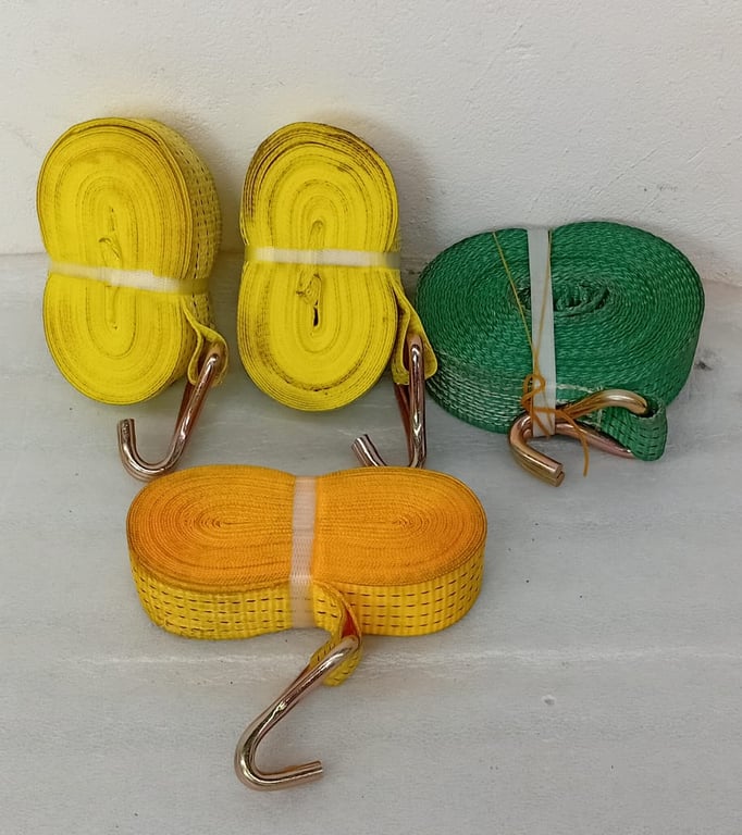 4 x Ratchet Tie-Down Straps