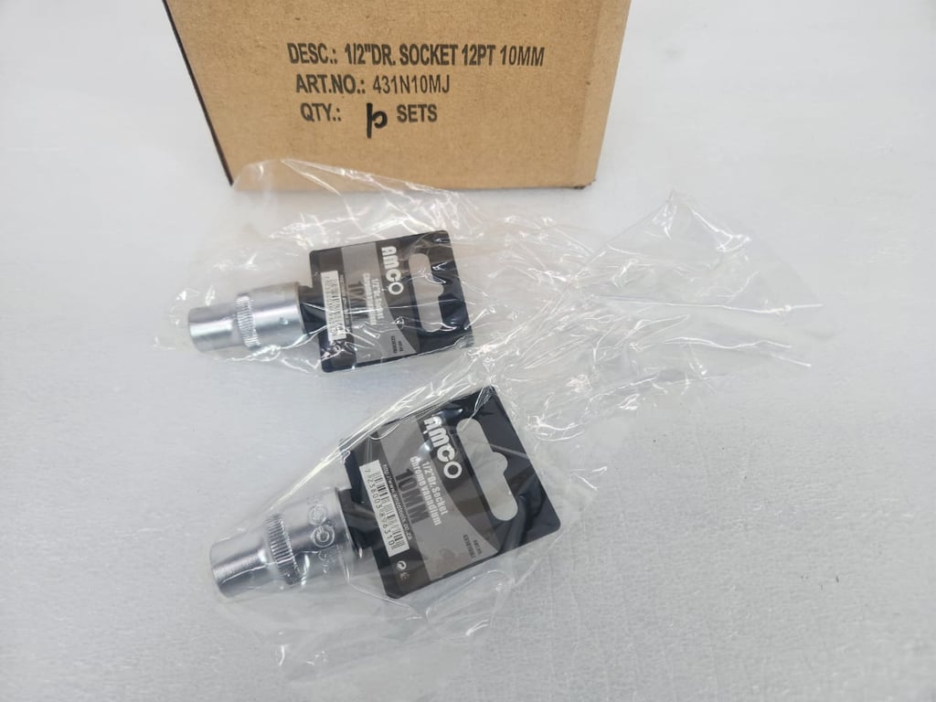 1/2" DR.Socket 12PT 10mm