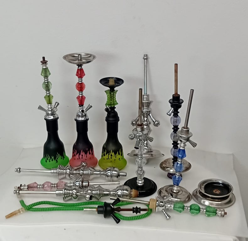 Joblot Of Hubbly Hookahs