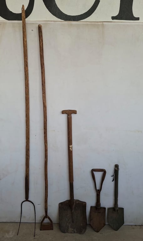Collection of Vintage Garden and Farm Tools