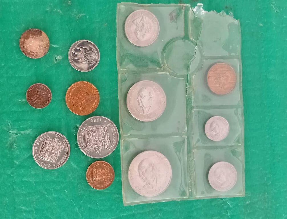 Collection Of South African Coins