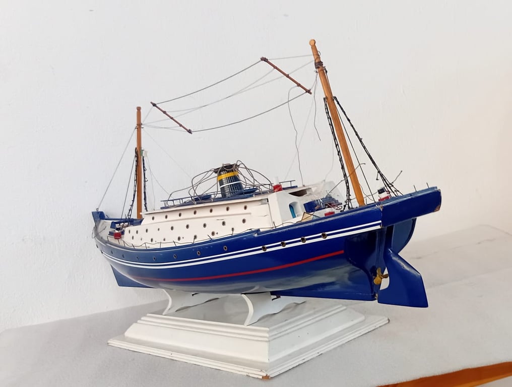 Wooden Model Ship