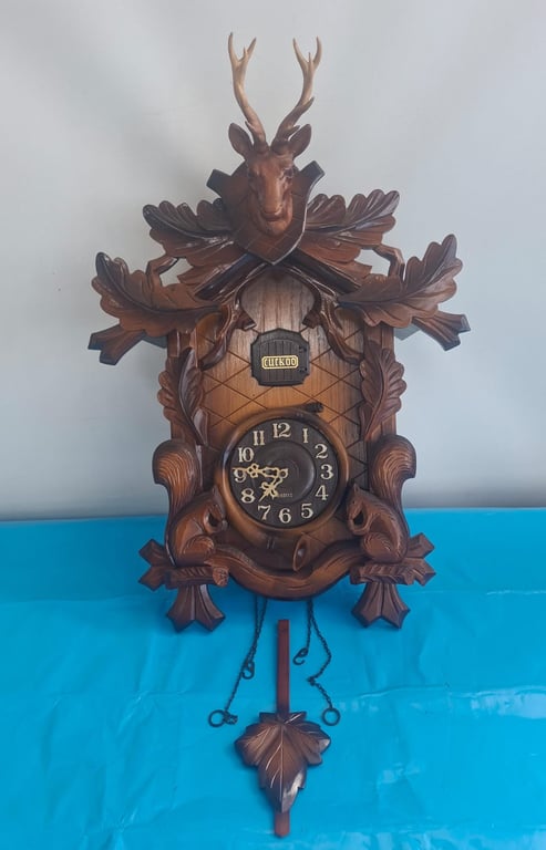 Handcrafted Black Forest Cuckoo Clock