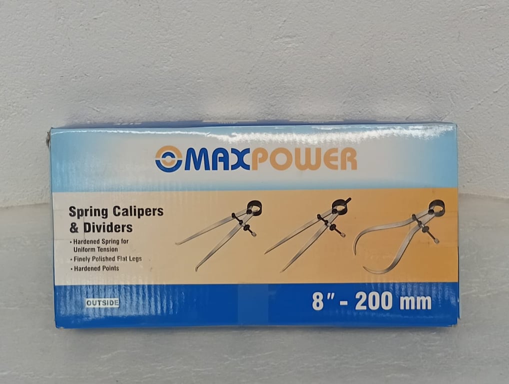 Max-Power Spring Calipers & Dividers