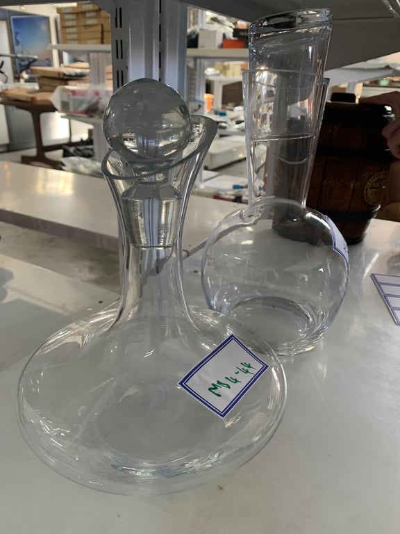 MB 4 44	Glass Decanters