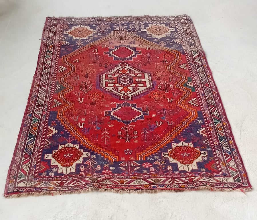Handwoven Persian-Style Area Rug