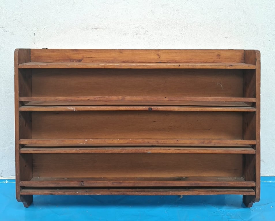 Wooden Leaning Floor Rack – Freestanding Wall Rack