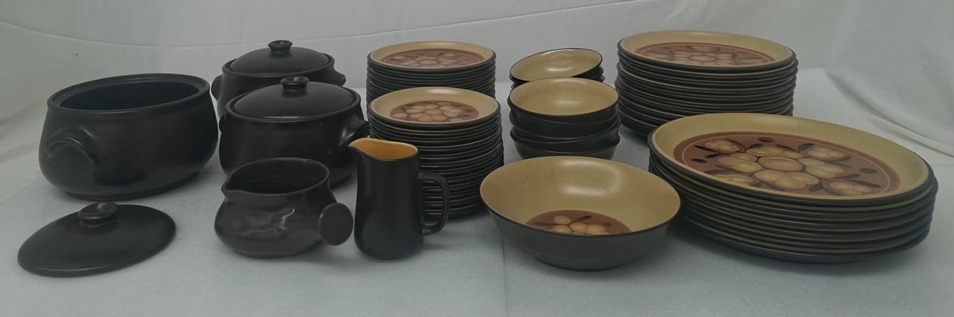 Noritake Folkstone Safari Stoneware Dinner Set