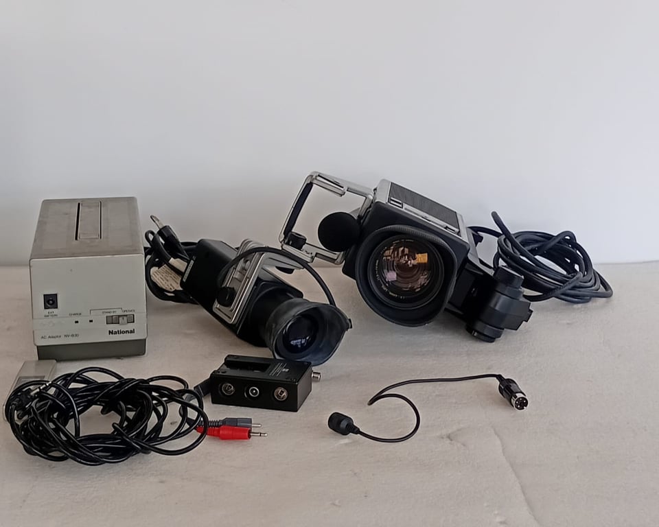 Vintage national professional video camera kit