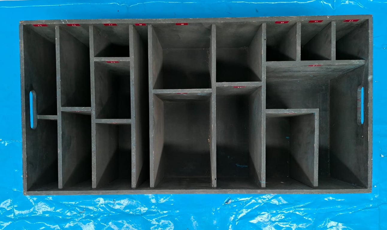 Wooden Sorting Crate