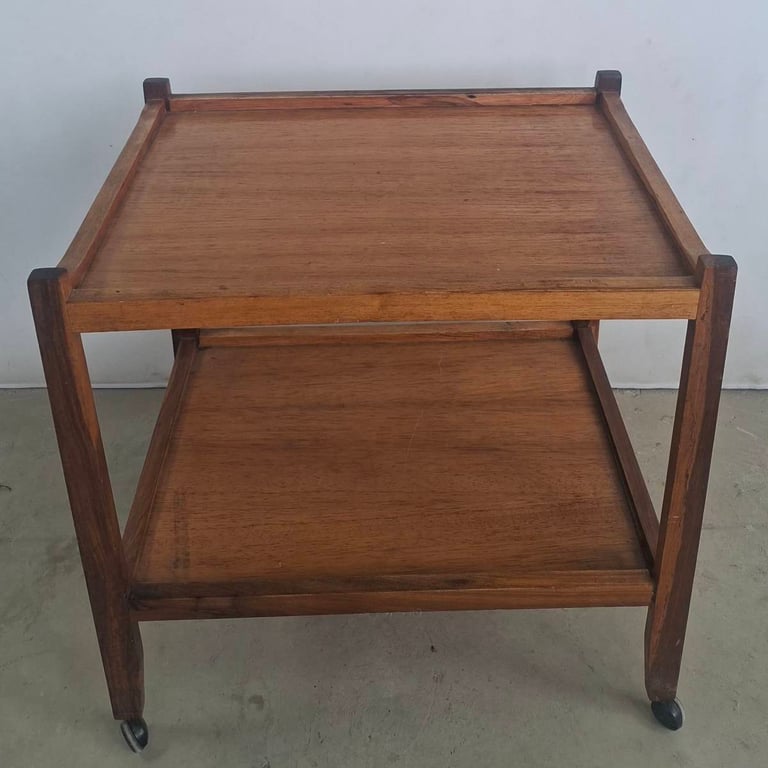 Vintage Wooden Tea Trolley