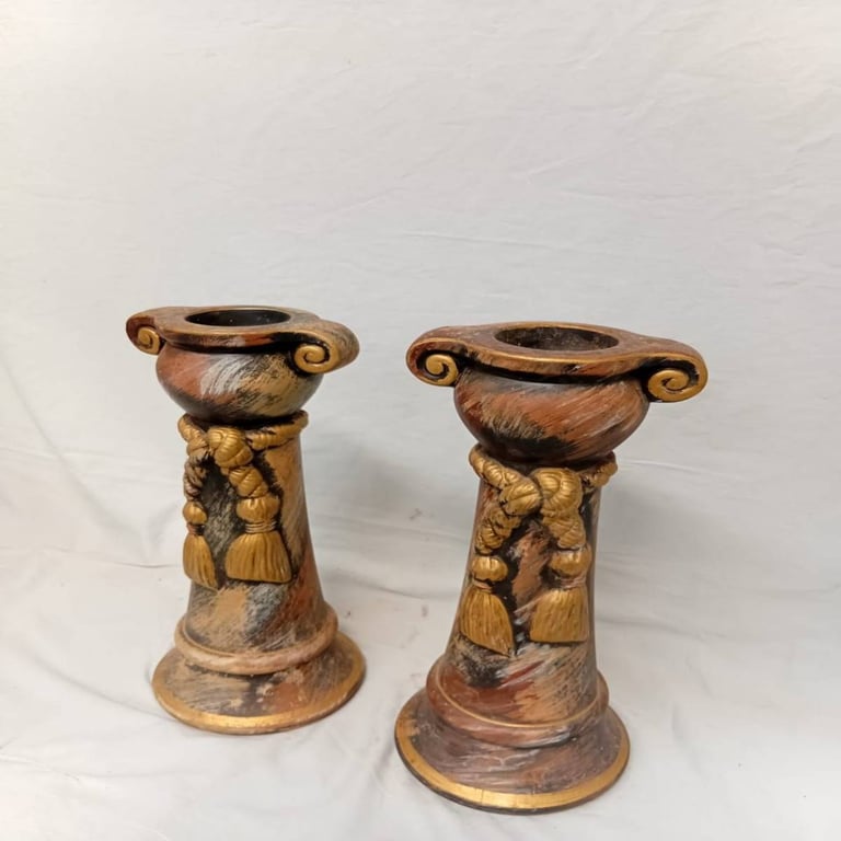 2 X Decorative Candle Holder