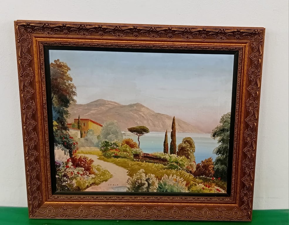 Framed Oil Painting