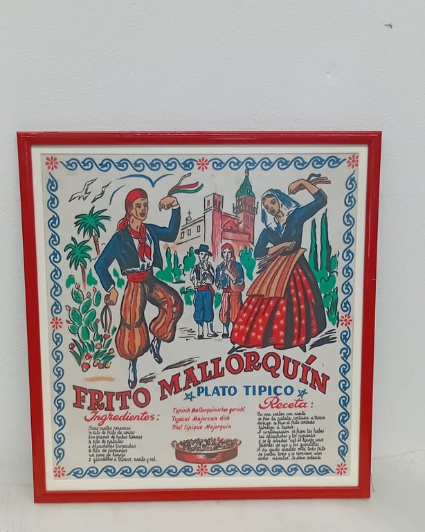 Framed Souvenir Print
