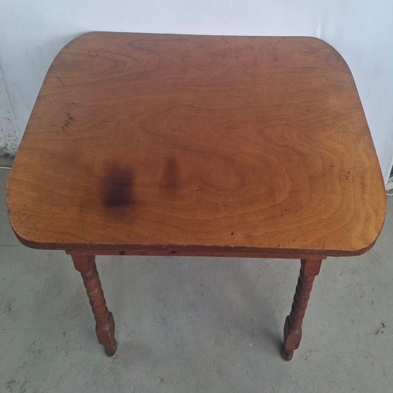 Vintage Solid Wood Side Table