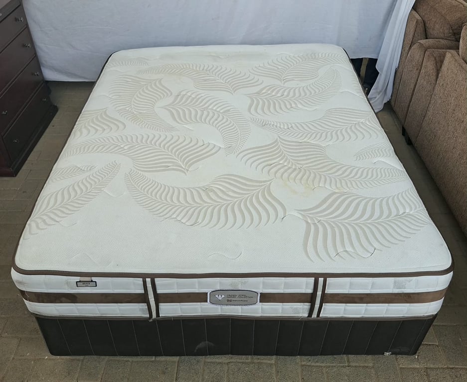 Restonic Double Bed (Base & Mattress)