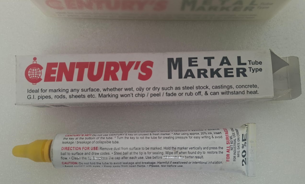 Century Metal Marker bid per piece