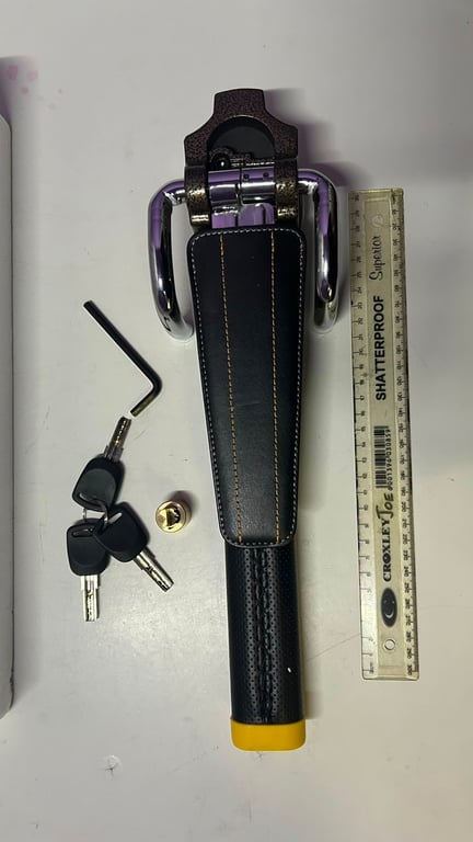 Air lock MS-615 steering wheel theft security lock brand new