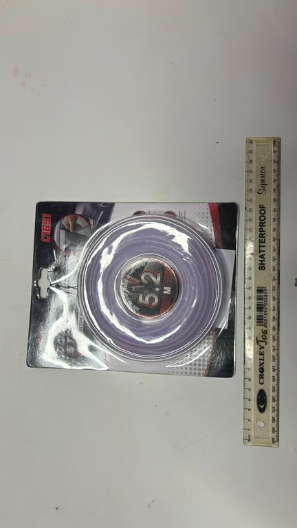 Carsun C1651 transparent car door edge protector strip 5.2 meters BRAND NEW