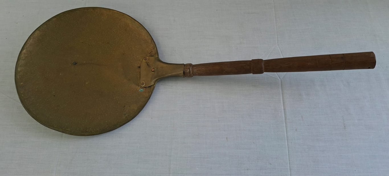 Vintage Brass Fireplace or Hearth Shovel